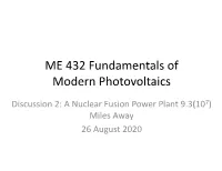 Solar Constant