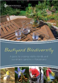 Guide to Backyard Biodiversity