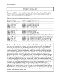 Project Summary