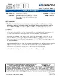 Service Bulletin