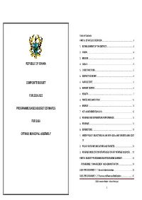 Offinso Municipal Assembly 1