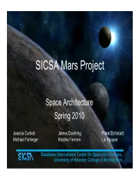 SICSA Mars Project