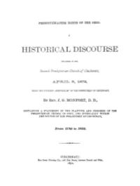 Hist011ical Discourse