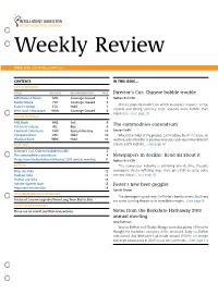 In This ISSUE... China's Property Market, on Which
