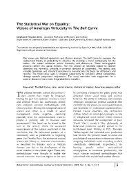Visions of American Virtuosity in the Bell Curve