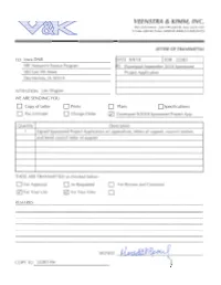 City of Davenport WRR19-002