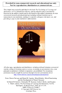 Moral Identity and the Development of Moral Character