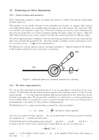 12 Scattering in Three Dimensions