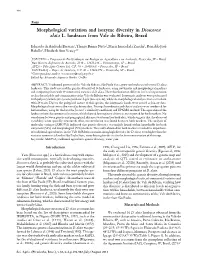 Morphological Variation and Isozyme Diversity in Dioscorea Alata L