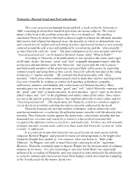 Nietzsche, Beyond Good and Evil (Selections)