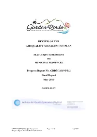Status Quo Assessment Final