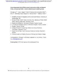 Assessing Spread Risk of Wuhan Novel Coronavirus Within and Beyond China, January-April 2020: a Travel Network-Based Modelling Study