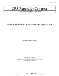 CRS Report for Congress Received Through the CRS Web