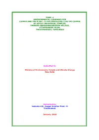 Form -1 Environmental Clearance for Copper