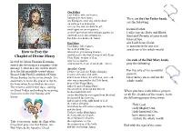 How to Pray the Chaplet of Divine Mercy
