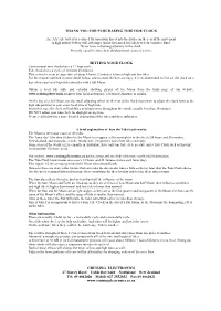 Tide Clock Print Ver Instructions.Pub