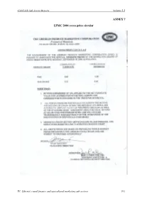 ANNEX 7 LPMC 2006 Cocoa Price Circular