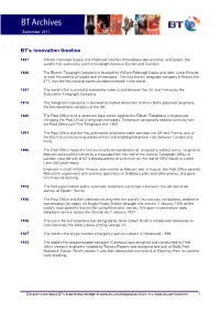 BT's Innovation