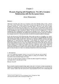 Chapter 3 50 Years Arguing with Neighbours: the UK's Complex