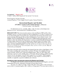 International Register (Updated March 5, 2021)