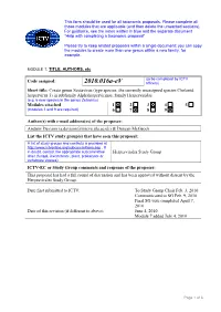Complete Sections As Applicable