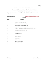 General Conditions of Contract