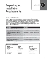 Preparing for Installation Requirements | 3