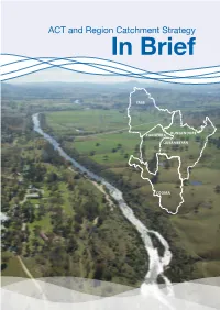ACT and Region Catchment Strategy in Brief