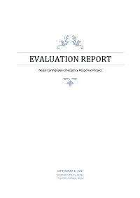 Evaluation Report