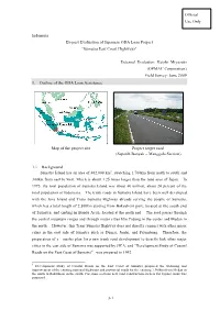 “Sumatra East Coast Highways” External Evaluator