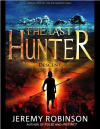 THE LAST HUNTER by Jeremy Robinson
