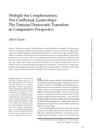 The Tunisian Democratic Transition in Comparative Perspective