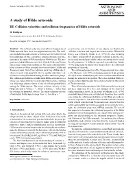 ASTRONOMY and ASTROPHYSICS a Study of Hilda Asteroids III