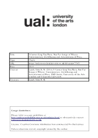 Contemporary Alt-Folksong and Articulations of Place Type the Sis URL Dat E 2 0 1 4 Citation Lamb, John R