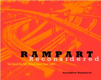 Rampart Reconsidered Executive Summary
