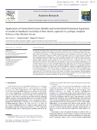 Application of Generalized Linear Models and Generalized Estimation Equations