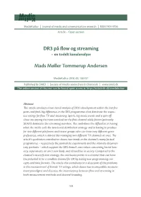 DR3 På Flow Og Streaming Mads Møller Tommerup Andersen