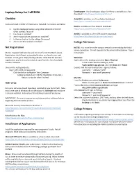 Laptop Setup for Fall 2016 Grasshopper: the Grasshopper Plugin for Rhino Is Available As a Free Download
