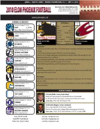 Schedule & Results