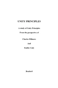 Unity Principles