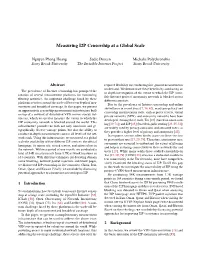Measuring I2P Censorship at a Global Scale