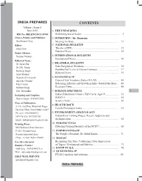 CONTENTS Volume 1 Issue 8 June 2012 1