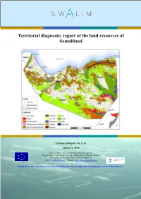 Territorial Diagnostic Report of the Land Resources of Somaliland