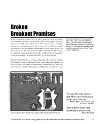 Broken Breakout Promises