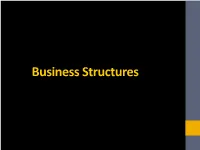 (2) Business Structures.Pdf