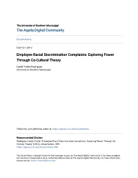 Exploring Power Through Co-Cultural Theory