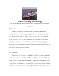Overwhelmed by Technology: How Did User Interface Failures on Board the USS Vincennes Lead to 290 Dead?