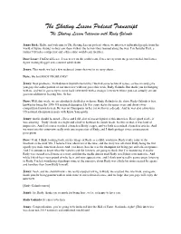 The Skating Lesson Interview with Rudy Galindo