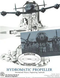 Hydromatic Propeller