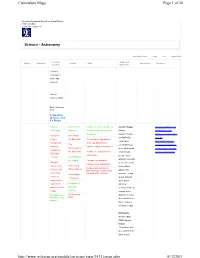Page 1 of 26 Curriculum Maps 9/12/2011